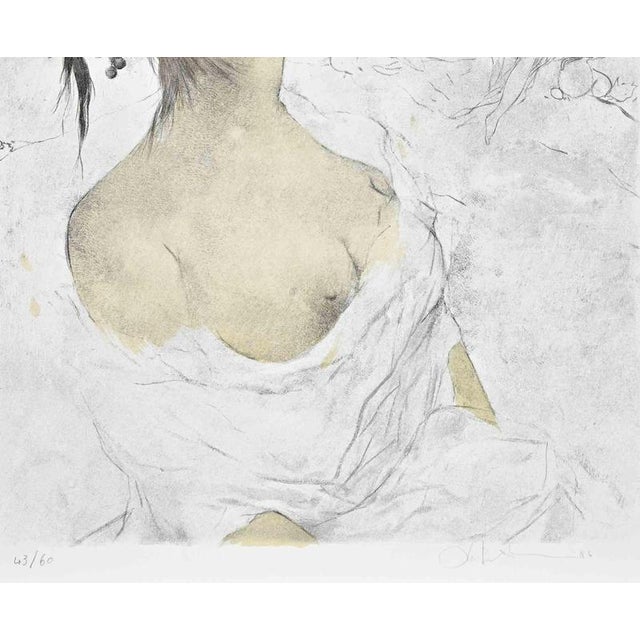 Color lithograph on paper. Hand signed, dated and numbered in pencil. Edition of 60. Very good condition. This piece is...