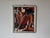 Mid-Century Modern 1980’s Vintage C. Ryan Cubist Figural Oil on Canvas Painting, Framed For Sale - Image 3 of 12