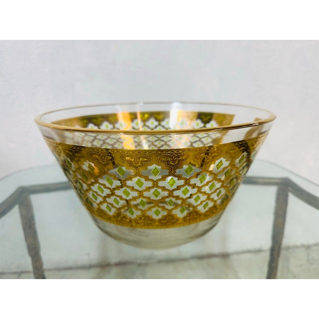 1960s Large Vintage Culver Bowl For Sale - Image 5 of 6