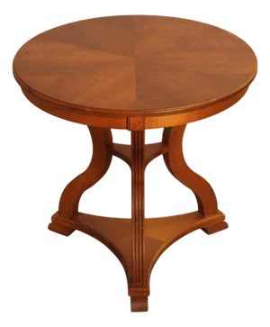 Ethan Allen 'Legacy' Collection Round Top Side Table