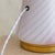 Late 20th Century 1970s Italian Murano Glass Pink + White Swirl Table Lamp by Vetri For Sale - Image 5 of 7