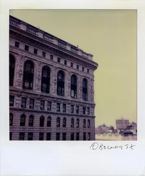 Flatiron Building, Nyc, Polaroid Sx-70 by Murray Bognovitz, 1996