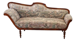 Antique Walnut Sofa, 1800s