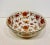Vintage Large Bowl Japanese Porcelain Ware Hand Painted in Hong Kong. Red Flowers with gold accents. Very pretty and in...