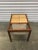 Wood 1980s Danish Teak and Tile Magazine Rack Side Table . For Sale - Image 7 of 13