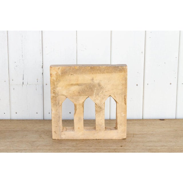 Vintage Carved Sandstone Niche For Sale In Los Angeles - Image 6 of 8