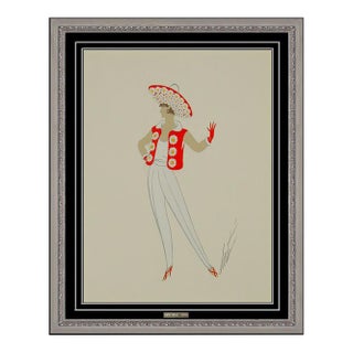Early 20th Century 1st Tableau, Erté For Sale