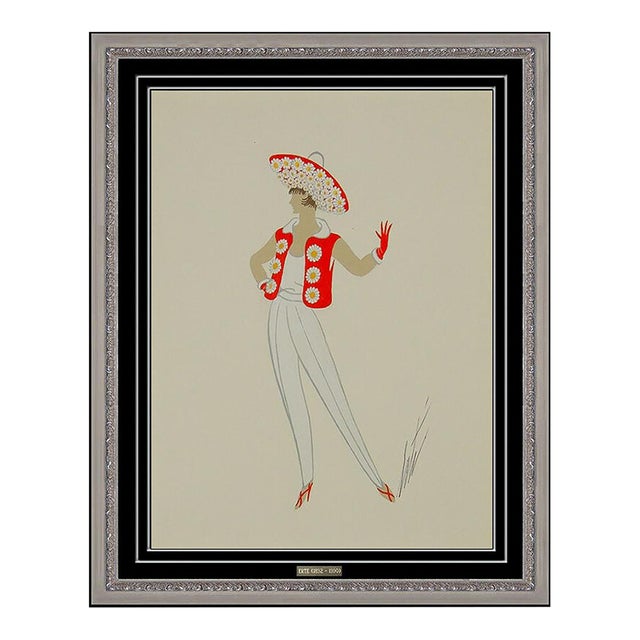 Early 20th Century 1st Tableau, Erté For Sale