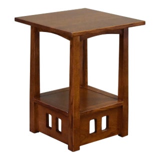 Arts and Crafts / Mission Style Taboret End Table - Model A29 For Sale