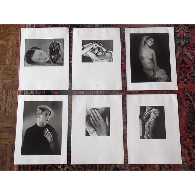 Vintage Man Ray Surrealist Nude Female Photographic Prints - Set of 9 For Sale - Image 10 of 12