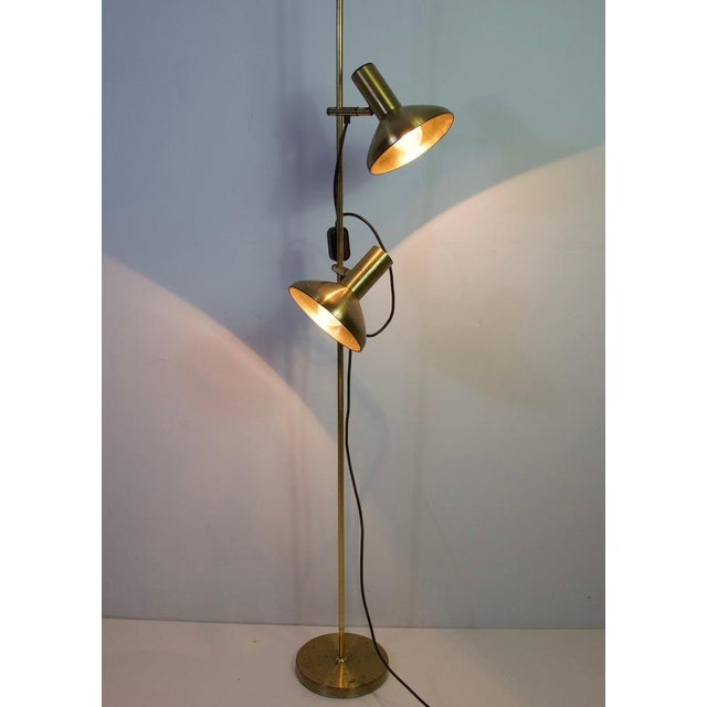 Adjustable Brass Floor Lamp, Germany, 1970s For Sale - Image 18 of 18
