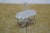 Antique Victorian Miniature Silver Dollhouse Furniture Settee Table Chairs 2" For Sale - Image 6 of 18