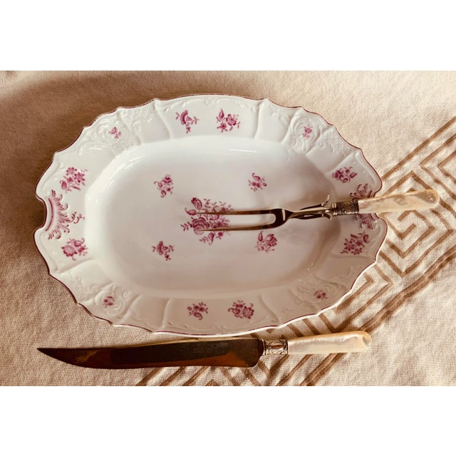 1900 - 1909 American Belle Époque Elegance: Three-Piece Carving Set For Sale - Image 5 of 12