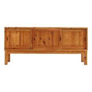 Vintage Pine Sideboard, 1970s For Sale