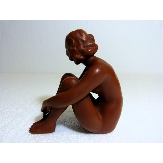 Ceramic Goebel, Terracotta Nude Women 1960s, Set of 2, 1960s, Ceramic For Sale - Image 7 of 18