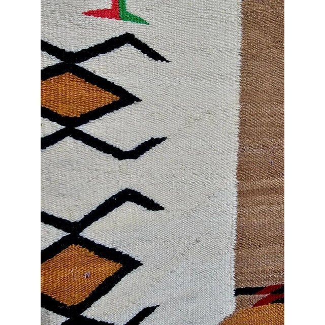 Early 20th Century Navajo Style Rug - Large Single Kachina For Sale - Image 18 of 18
