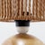 Brown Vintage Bohemian Table Lamp in Wood and Rope, 1970s For Sale - Image 8 of 10