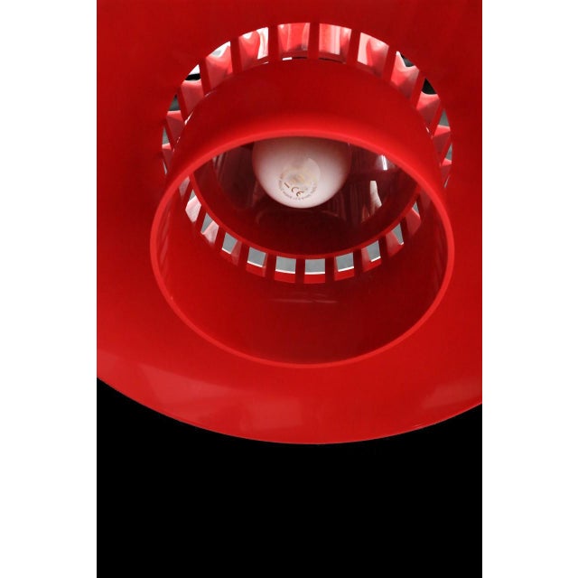 1970s Danish Space Age Pendant Lamp by Svend Middelboe for Nordisk Solar Compagni, 1970s For Sale - Image 5 of 13