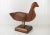 Contemporary 1985 Johnny Wyres "Hen Pheasant" Hand Carved Wooden Folk Art Bird For Sale - Image 3 of 13