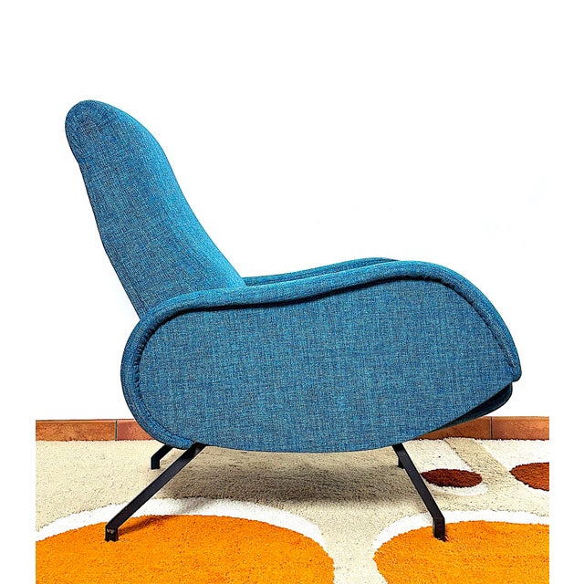 Lounge Chair by Marco Zanuso for Arflex, Italy, 1960s For Sale - Image 10 of 17