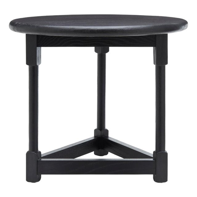 Becki Owens x SURYA Leandro End Table Black For Sale