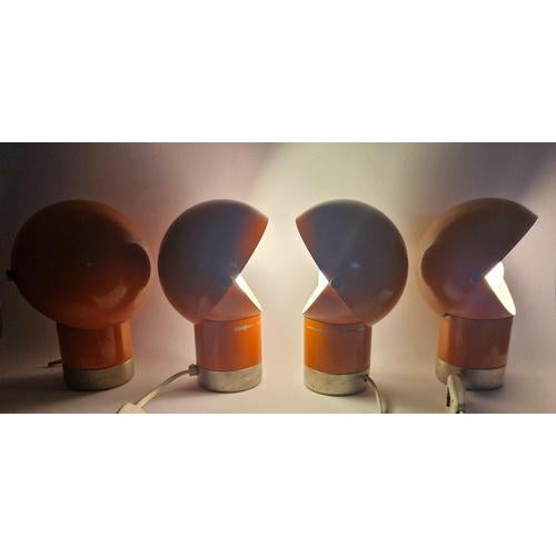 Space Age Astronaut Table Lamps, Kamenicky Senov, 1970s, Set of 4 For Sale - Image 11 of 13