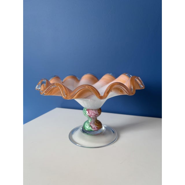 Murano Glass Bowl, Italy, 1980s For Sale - Image 11 of 14