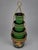 French Style Tiered Toleware Jardinière With Floral and Gold Decoration An unusual tabletop jardinière of painted tole,...