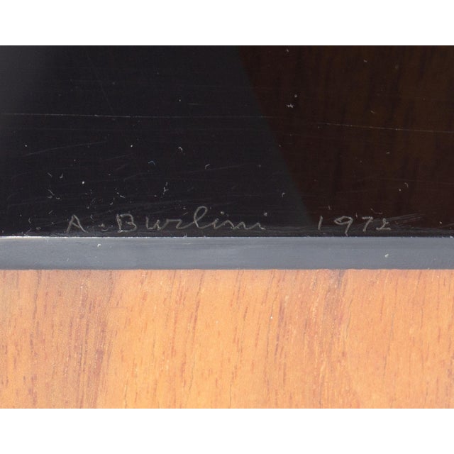 1972 Abstract Wood Sculpture by Alfredo Burlini For Sale In Indianapolis - Image 6 of 7
