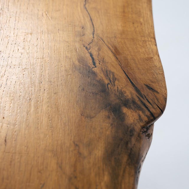 Oak Coffee Table with Lower Rope Shelf, 1970s For Sale - Image 15 of 18