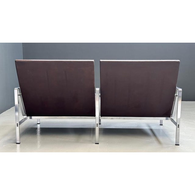 Kill International Danish FK 6720 Sofa Set by Preben Fabricius & Jørgen Kastholm for Kill International, 1960s, Set of 2 For Sale - Image 4 of 14