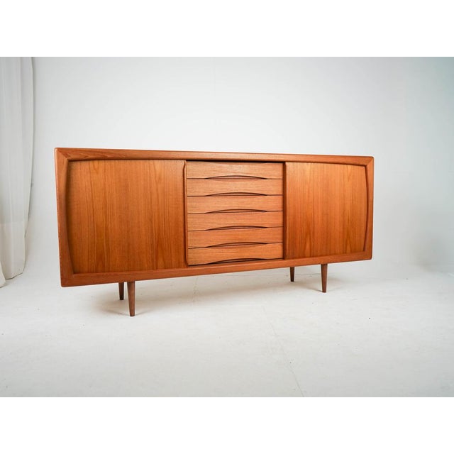 1960s Vintage Teak Sideboard from Dyrlund, 1960s For Sale - Image 5 of 14