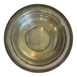 Vintage Fisher Sterling Silver Candy Bowl For Sale