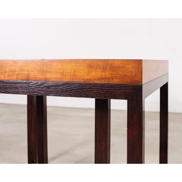 Therien Studio Workshops Normandie Oak Games or Center Table For Sale In Sacramento - Image 6 of 18