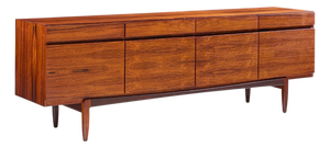 Kofod Larsen for Faarup Møbelfabrik Mid Century Danish Rosewood Credenza