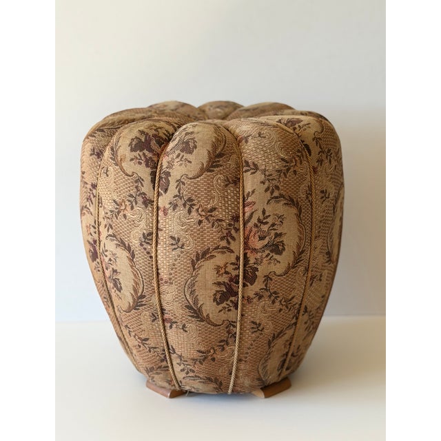 Mid-Century Modern Ottoman by Jindrich Halabala for Cesky Nabytek, Former Czechoslovakia, 1956 For Sale - Image 3 of 18