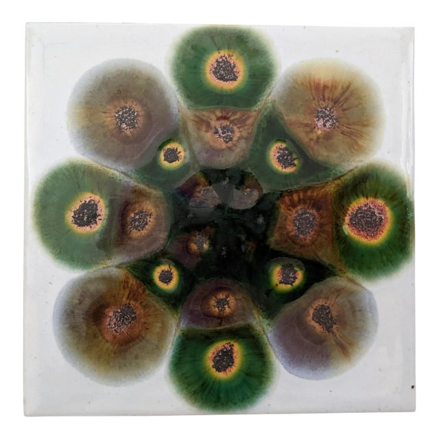 Mid Century Danish Modern Alan Wallwork Tile For Sale