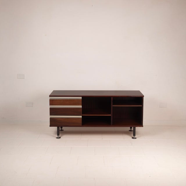 Low Pythagoras Dresser by Renato Venturi and Ennio Fazioli for MIM, 1960 For Sale - Image 3 of 18