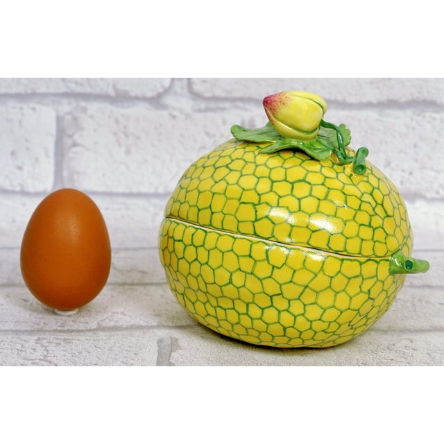Large Trompe l'Oeil Box "Melon Charentais" - Didier Gardillou For Sale - Image 9 of 9
