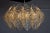 Plastic Chandelier in Bakelite with Frosted Effect from Kalmar, France, 1980s For Sale - Image 7 of 9