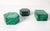 Mid-Century Modern Malachite Miniature Boxes, 1980s, Set of 3 For Sale - Image 6 of 7