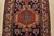 1970s Karajeh Runner 3’3” X 10’9” Blue Wool Semi-Antique Tribal Hand-Knotted Rug For Sale - Image 5 of 14