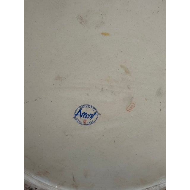 Eastern Accents Vintage Chinoiserie Ceramic Fishbowl Planter For Sale - Image 4 of 4