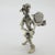 Vintage Italian Silver 800 Cartoonish Tennis Player Figurine by Raspini, Arezzo, 1970s For Sale - Image 4 of 13