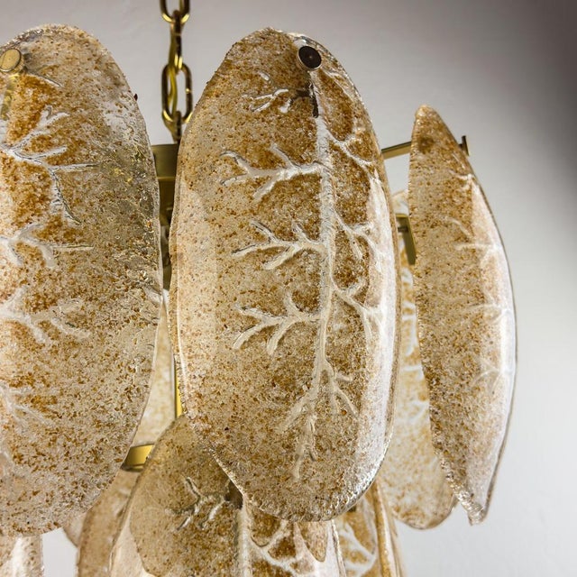 Murano Glass Cascade Chandelier, Italy, 1980s For Sale - Image 6 of 18