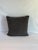 Contemporary Early 21st Century Charcoal Boucle Puffy Luxury Pillows- a Pair For Sale - Image 3 of 4
