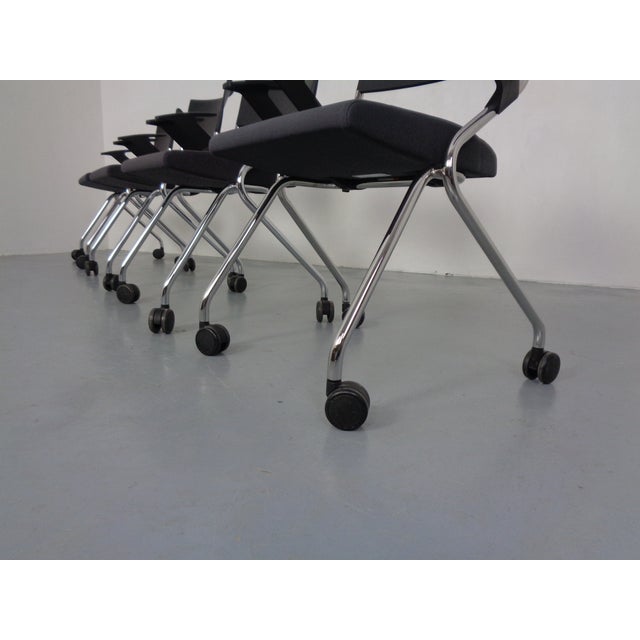 Flip Flap Office Armchairs from Sedus Stoll, Germany, 2014, Set of 4 For Sale - Image 13 of 16