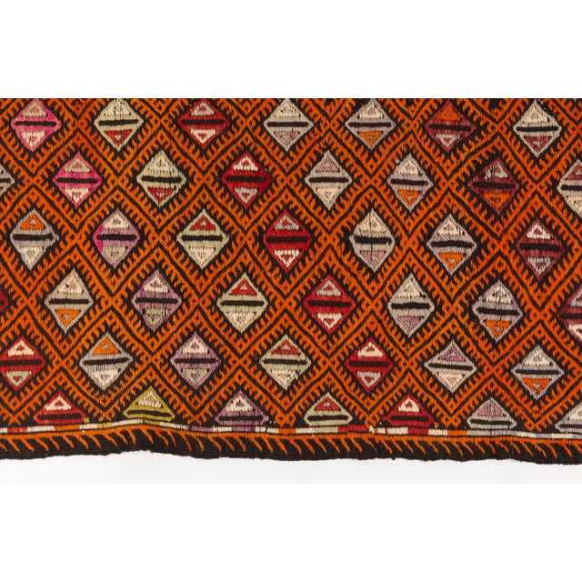 Vintage Anatolian Kilim Rug For Sale - Image 4 of 10