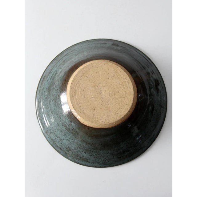 Vintage Studio Pottery Bowl For Sale - Image 10 of 12