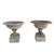 Large Cast Iron Garden Vases on Bases, 19th Century, Set of 2 For Sale - Image 18 of 18